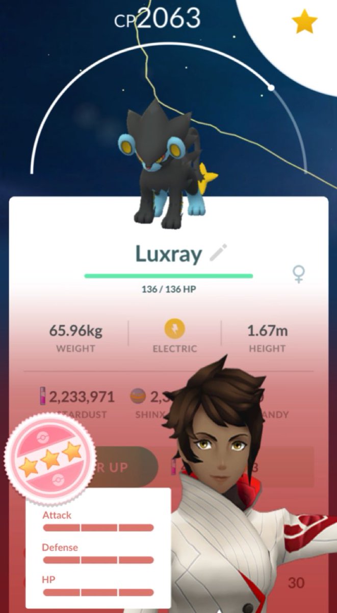 JinMaster2020's tweet photo. やったぜ！

#ポケモンGO
#ポケモン
#Pokemon
#pokemongo
#レントラー
#コリンク https://t.co/O4bAPvP1uw