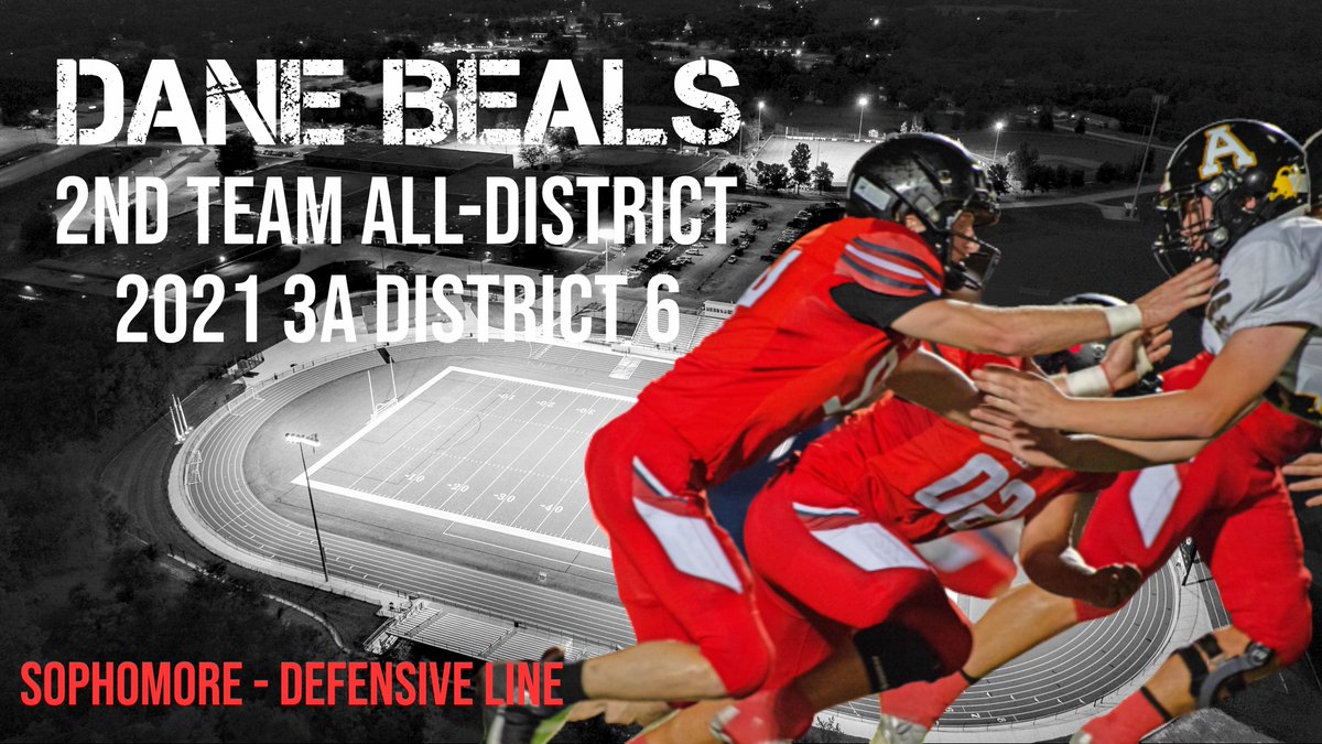 ADMFootball's tweet photo. Congratulations to Dane Beals on being selected 2nd Team All-District! #TTW #ETW #BeTheStandard https://t.co/MjOoMPFIhx