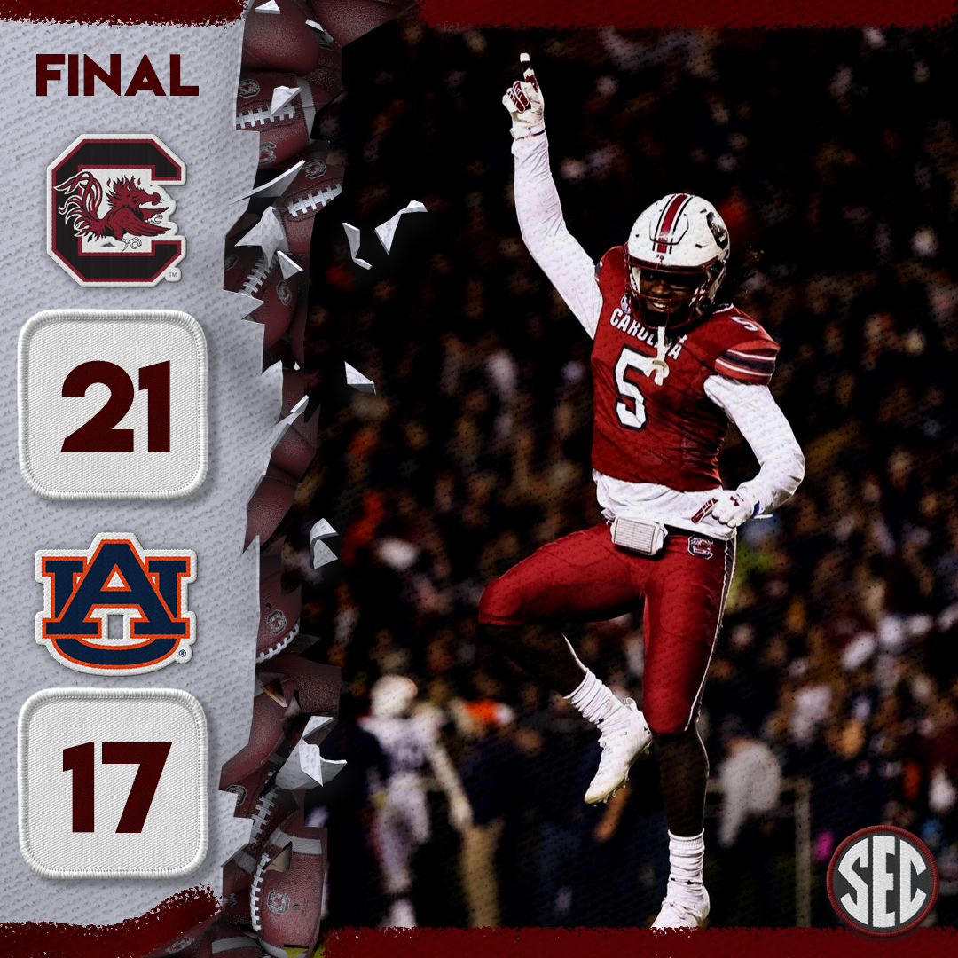 SEC's tweet photo. 🏈 | South Carolina is going bowling in Beamer's first year in Columbia

@GamecockFB x #SECFB https://t.co/5s7ZATcj9h