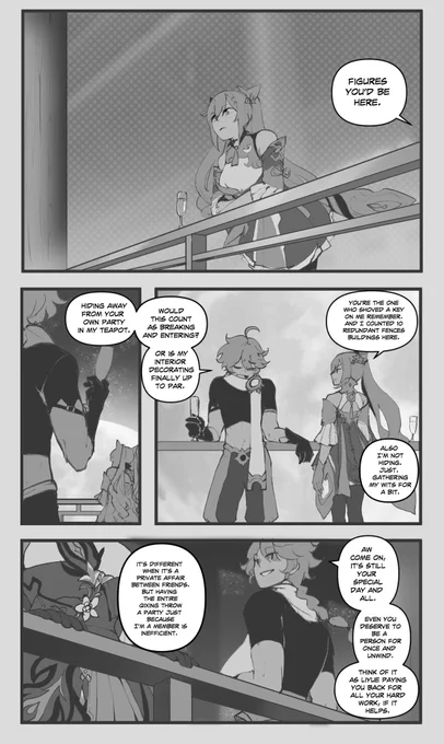 Celebrating best electro wife's birthday the only way I know how for the future Aeqing log :'D 