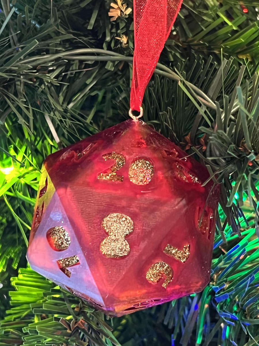 D20 🎄 Ornament Giveaway!
Before Dec 1 (USA only, details in the link below)
🐦 Follow <a href="/WyrmworksDale/">Wyrmworks Publishing, Making RPG ♿ Inclusive</a> 
🔁 Retweet this tweet
📧 Go to this link &amp; sign up for our newsletter: d20giveaway.inclusiverpg.com