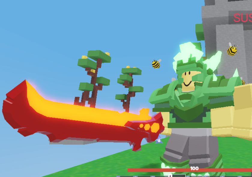 RealJacob18's tweet photo. am i that lucky?? #RobloxBedWars i got rage blade xd https://t.co/bpKSIa5cf2