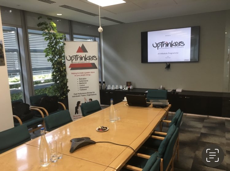 Peak Performance Mindset webinar agreed with one of my favourite London-based clients. Professional membership group with thousands of worldwide clients; fabulous opportunity to create greater awareness of UpThinkers training &amp; coaching services…