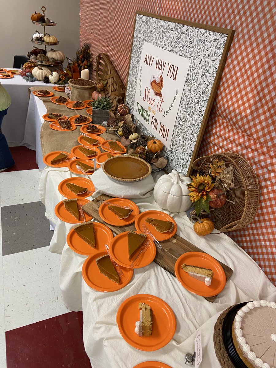 ⁦<a href="/woodcreekpta/">Wood Creek PTA</a>⁩ you guys spoiled us with yummy pie yesterday. Thanks for all you do!!!