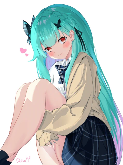 妄想でしかないるしあちゃんとの青春。。。😇
萌え袖好き

#絵クロマンサー 