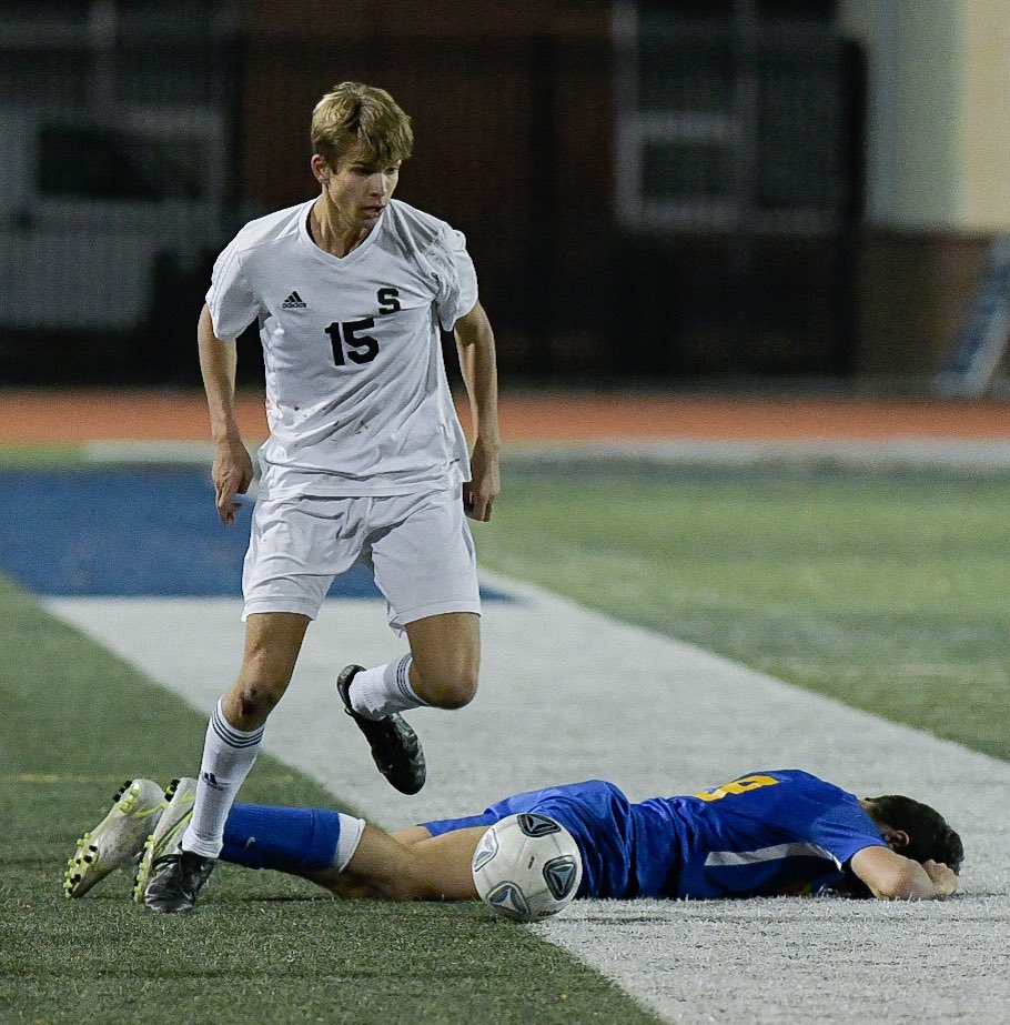jasonmintophoto's tweet photo. Sallies defeats CR 2-0 in the DIAA boys soccer Div I championship game. #delhs https://t.co/ycZV9CqhLR