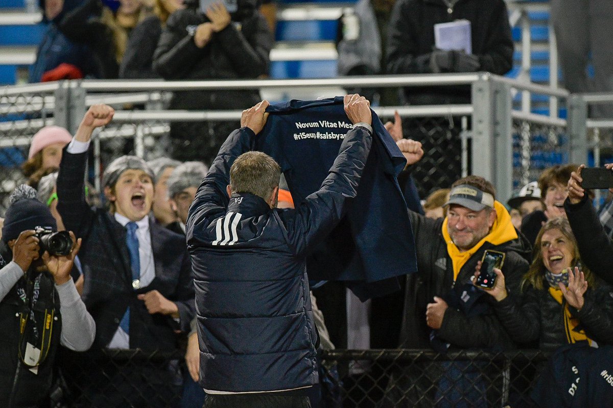 jasonmintophoto's tweet photo. Sallies defeats CR 2-0 in the DIAA boys soccer Div I championship game. #delhs https://t.co/ycZV9CqhLR