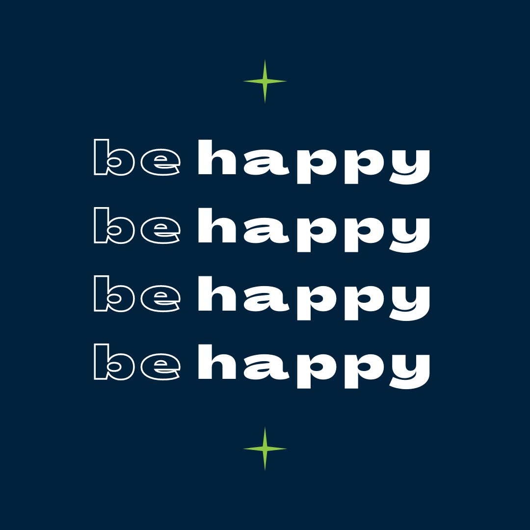 Just to a reminder for you to BE HAPPY. ✨