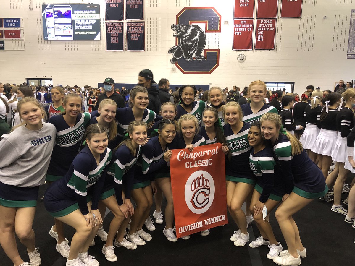 Congratulations JV Cheer team they won the Chaparral Classic today!  Great job ladies.