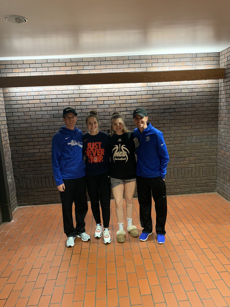 We had so much fun supporting alums Kylie Begulia and Hannah Smith compete against each other at the next level. They may have had on different jerseys today but they’ll always be teammates for life. So proud of you both! #TEAM1st