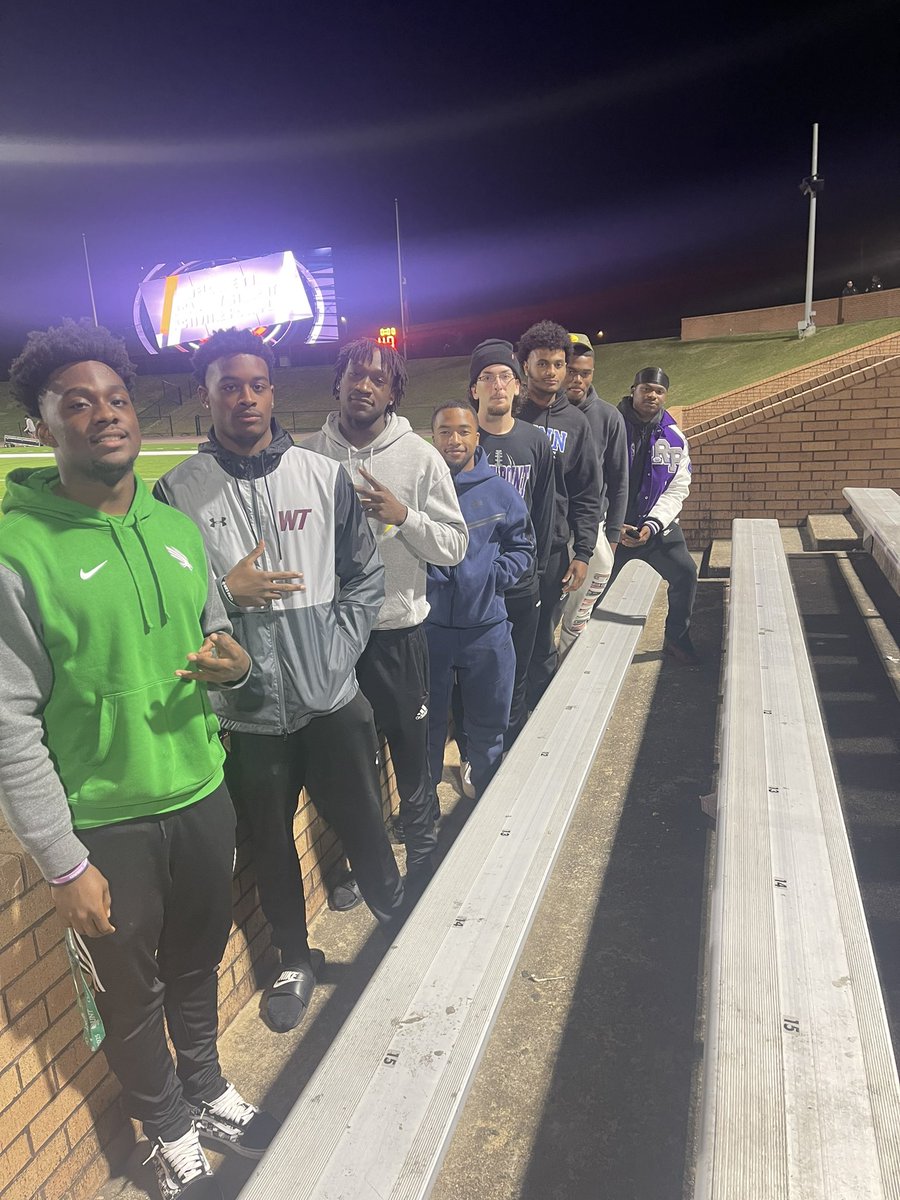CoachKScholz's tweet photo. Thanks to all our former players who were at the game last night!!! So many RP greats! A lot of them are balling out at the college level too!! Love y’all!!! #PastPanthers https://t.co/idZGJCWk09