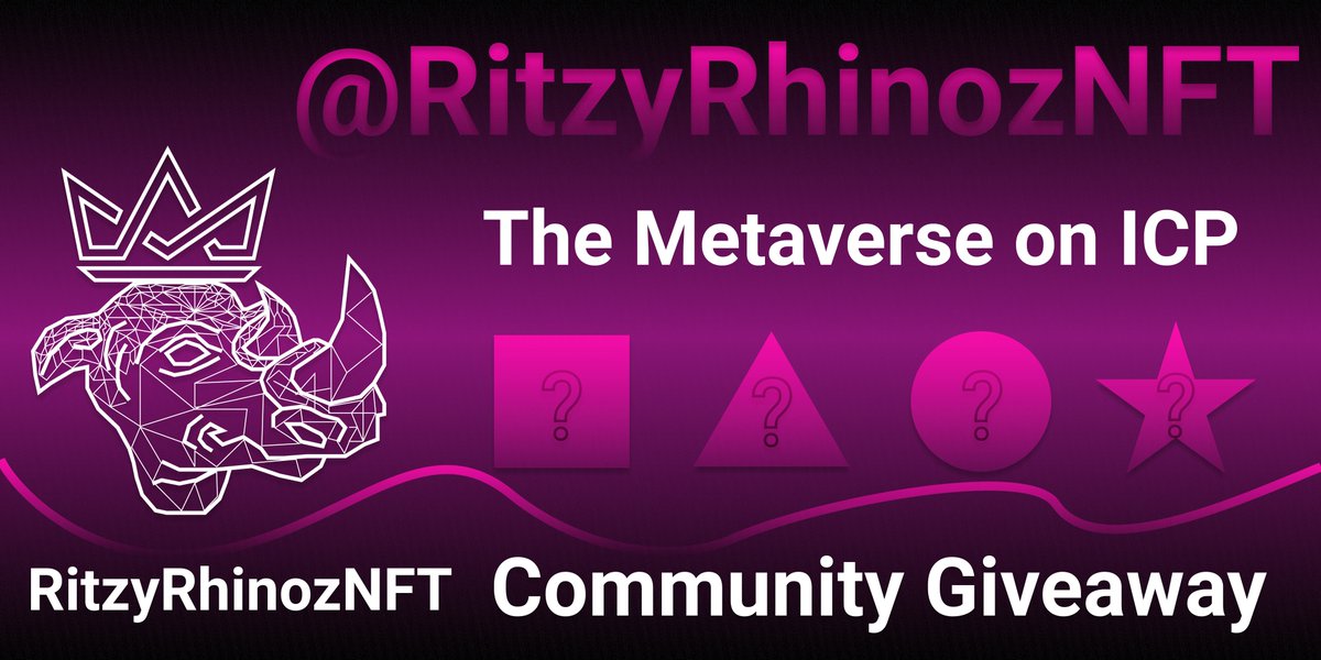 RitzyRhinozNFT's tweet photo. 🚨HUGE ANNOUNCEMENT🚨

⚡️Our SECRET #giveaway is coming to YOU⚡️ This is UNLIKE anything ever before. 

Theme: SquidgameRhinoz🦏
Amount $USDT: Revealed👉22/11 20:00 GTM+0🤑
Rounds: 3
Method: WEIGHTED Pool LOTTERY🥇
Winner: 🏆

Backer: @dfinity 

More info coming soon👇

❤️📌 https://t.co/fTYAySGoiL