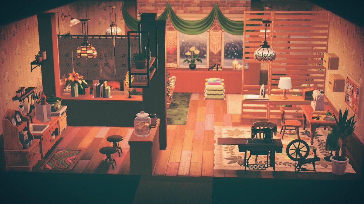 CrossingAria's tweet photo. casa por dentro de Chuchi #ACNHDesing #HappyHomeParadise #AnimalCrossing #ACNH #NintendoSwitch https://t.co/Jw3HdWXS5w