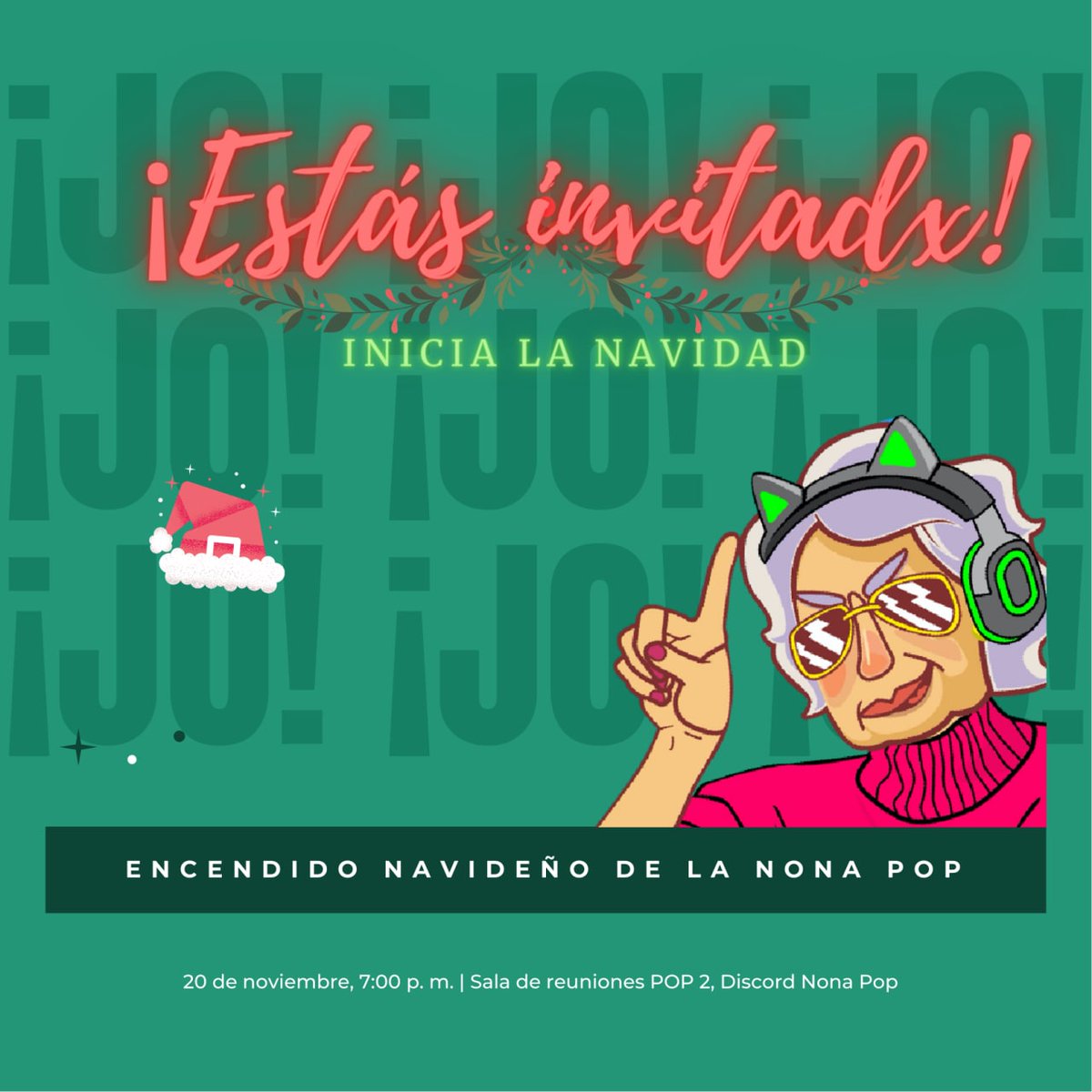 llvllorenaLuna's tweet photo. La familia pop abre las puertas a la navidad ❤❤🙊
Ven y disfruta con nosotros esta maravillosa celebración 📢📢 @LaNonaPop  #NonaNavidad #Lanonapop #AxieInfinity  #AxieScholarships  #criptón #blockchain https://t.co/bkxOEM8ZfJ
