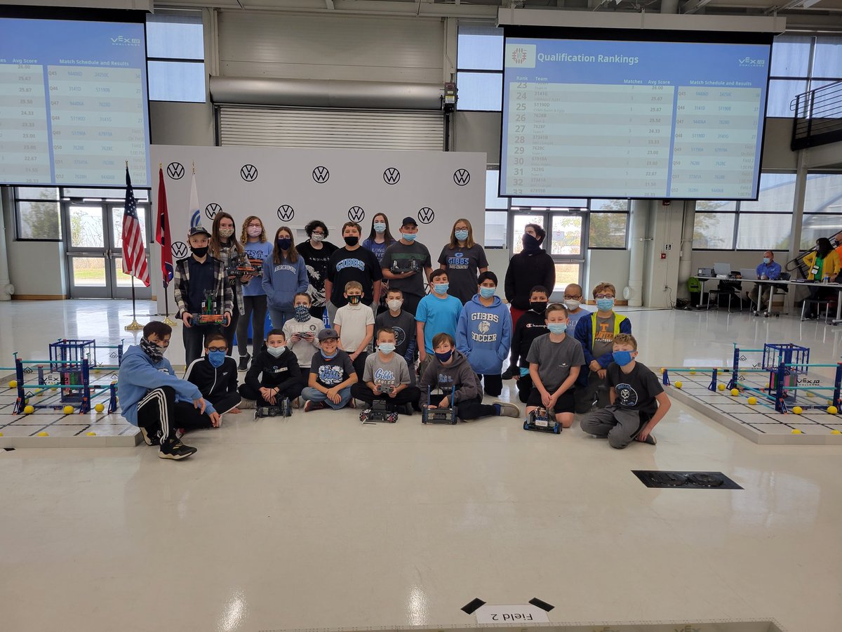 Gibbs Robotics might not have walked away with a trophy, but we definitely had fun and learned a lot about the engineering process and perseverance. So proud of this crew!!!