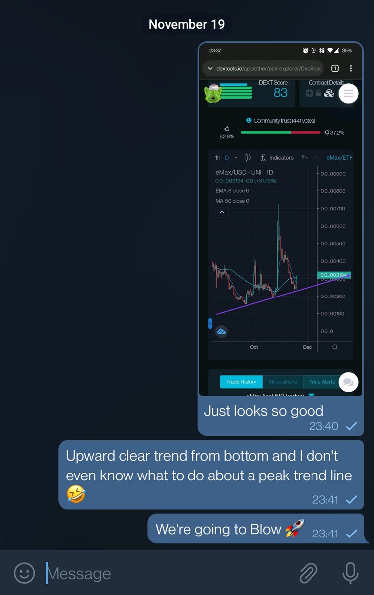 Sarky47733028's tweet image. #emax #ethereummax #emaxarmy $emax

ethereummax.org

Nothing else needs to be said.