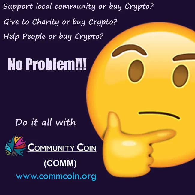 4CommCoin's tweet image. Community Coin (COMM) is a decentralized charitable token where holders nominate and vote on charitable causes to receive funding. 
All our links: buff.ly/307gyiy
Liquidity Pool: 5% of Transaction Fee
Reflections: 5% of Transaction Fee
#newcrypto
#charitycrypto 
#charity
