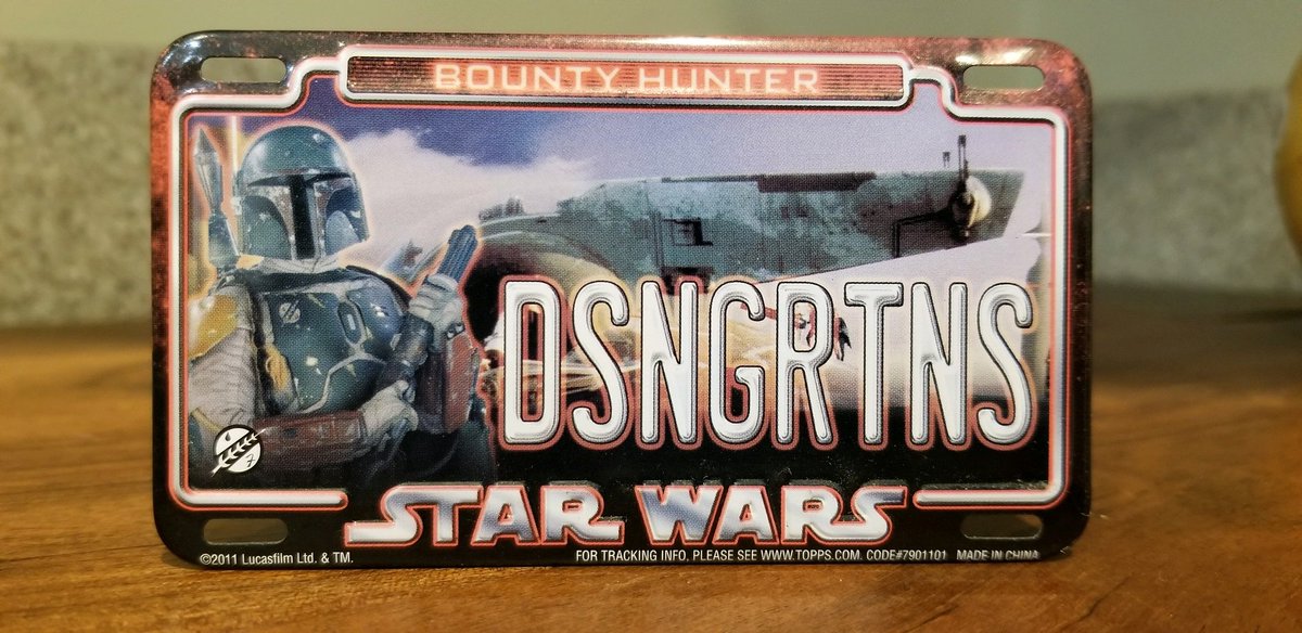 ThePfeiferCon's tweet photo. Day 19 of #57daysoffett! This is a character license plate magnet produced by @topps.
.
.
.
#bobafett #bobafettfanclub #bookofbobafett #pfeifercon #magnets #starwars #starwarscollector #starwarsfan https://t.co/OLggU62QdB