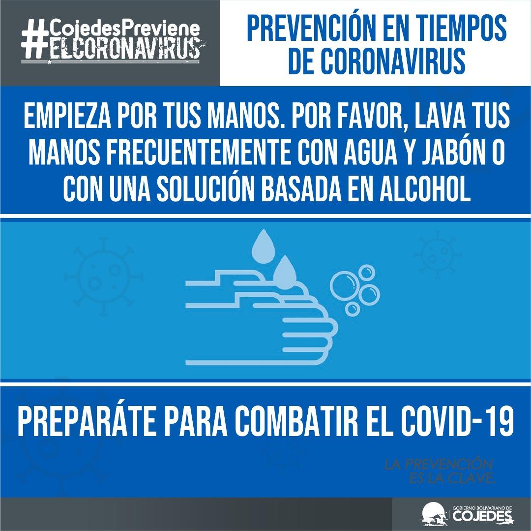 La clave en la lucha contra el Coronavirus es la Prevención! por eso, lava frecuentemente tus manos, utiliza correctamente el tapabocas y mantén el distanciamiento para evitar el contagio.