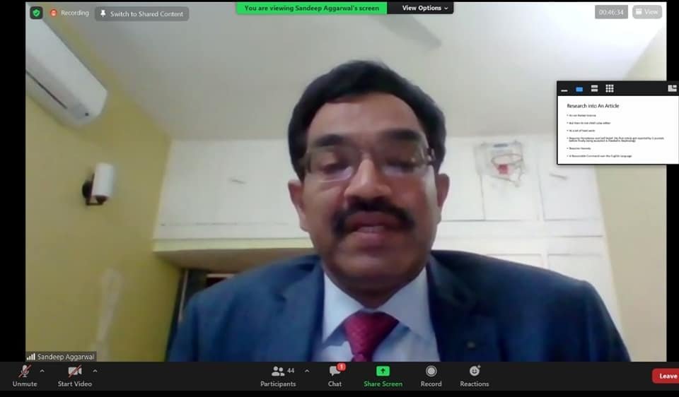 TheJBSjournal's tweet photo. #JBSShow Season 1, Episode 1- held on 16/11 was a huge success with wonderful insights from all our speakers- Dr. Kamal Mahawar , Dr. Sandeep Agarwal and Dr. Asim Shabbir. 
Sharing a few glimpses here. https://t.co/1tsaNzqvj8