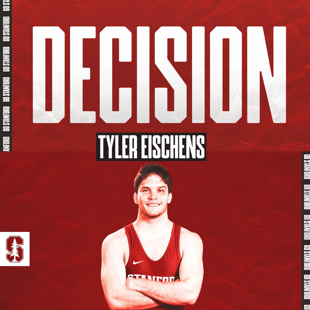 CardWrestling's tweet photo. 🚨 Upset Alert 🚨

@Tyler_Eischens_ takes out No. 7 seed Ethan Smith (OHST), 13-12!

#GoStanford https://t.co/p2VHcnc2qm