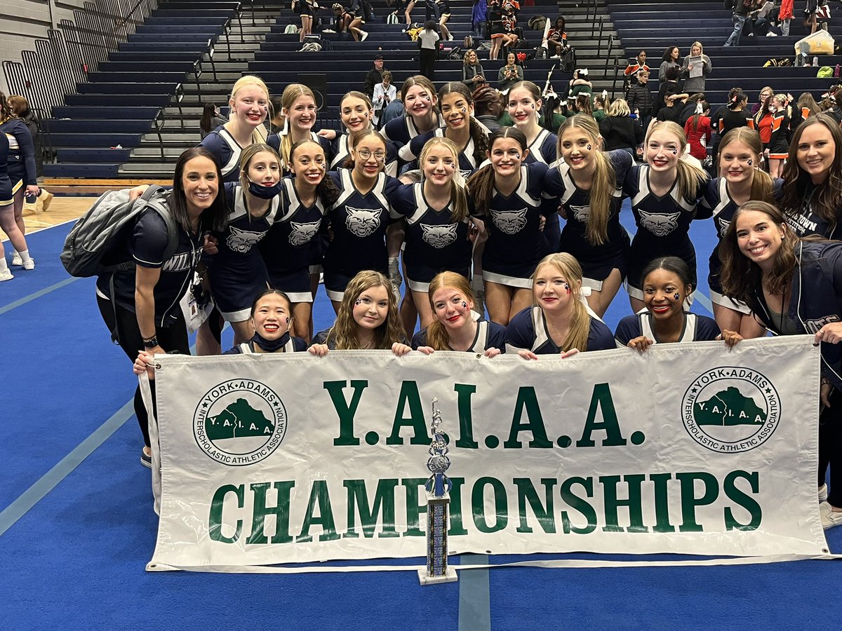 Wildcat Cheer earns the gold medal! YAIAA CHAMPIONS!! Great job ladies!