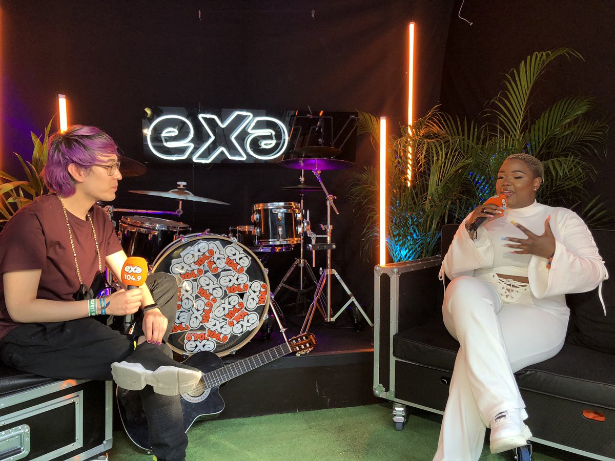 ExaFM's tweet photo. ¡#HAMZAA! 🙌🎶🔥
Disfrutamos su increíble talento en este #CCEnExa! 🎤
#CC2021 https://t.co/PIngy72SEA