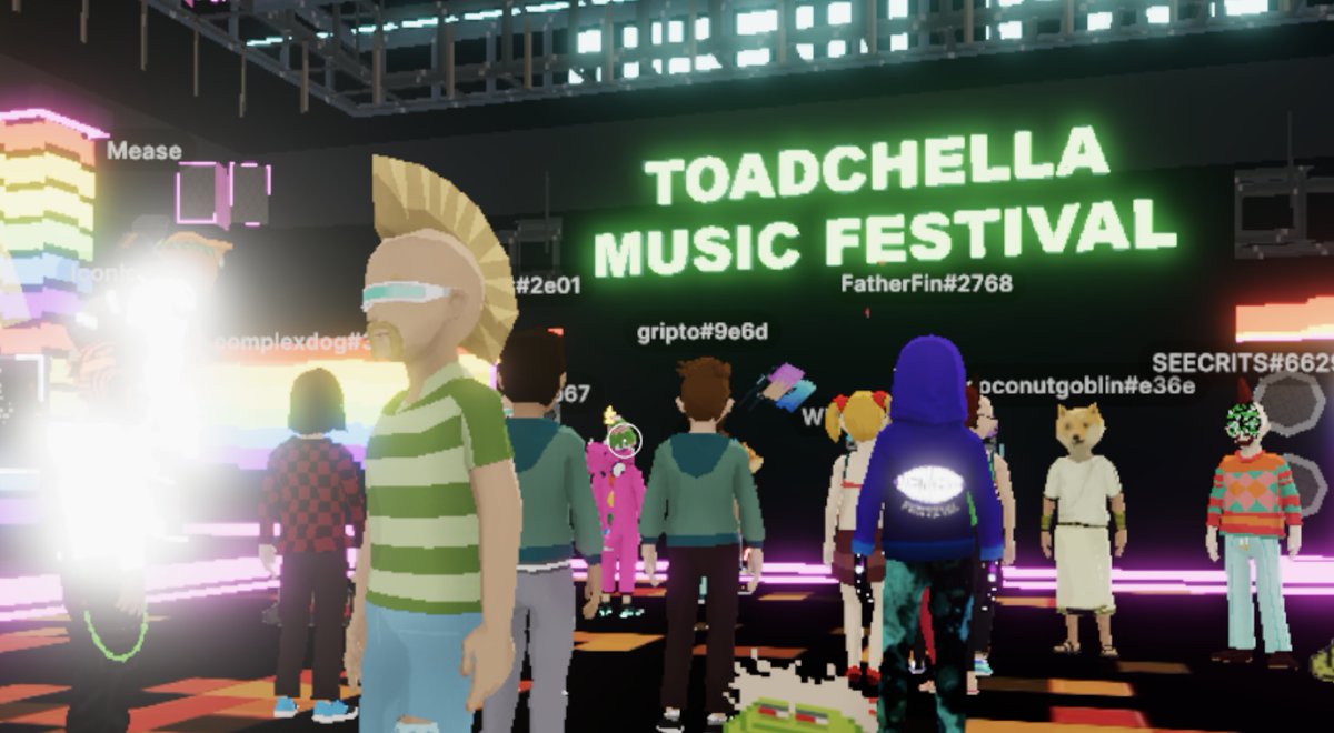 jitterypixels's tweet photo. Vibin! #toadchella https://t.co/TWfANXSUod