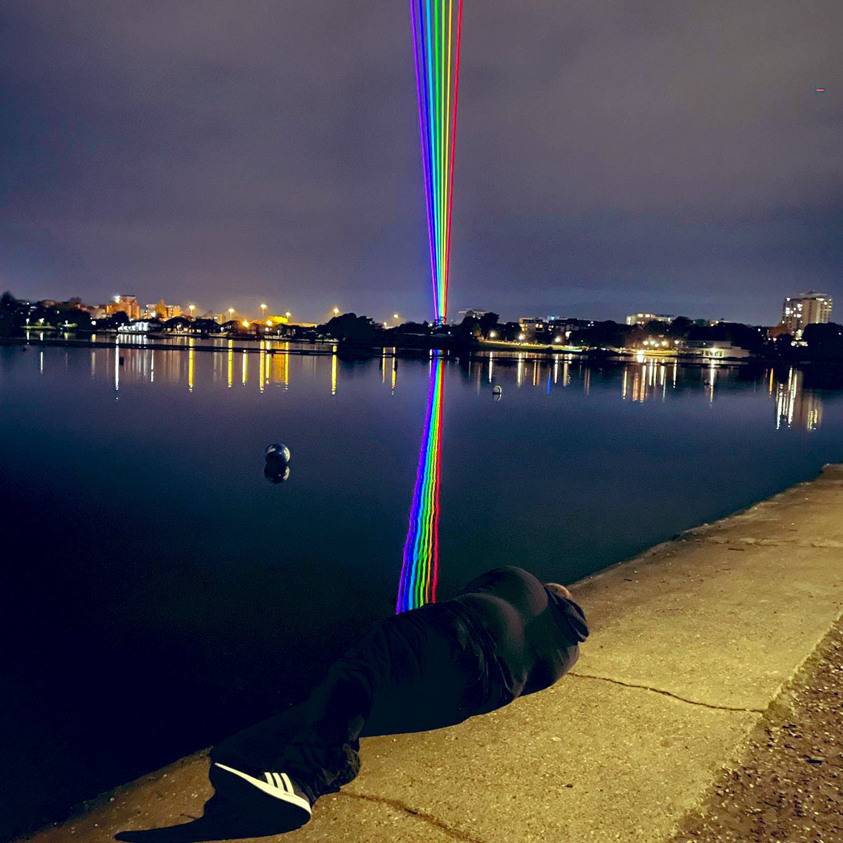 KristianWard29's tweet photo. Capturing the #PooleRainbow #GlobalRainbow tonight! ๐
Yes I did also lay on the floor. ๐ https://t.co/9UkamK2hd8