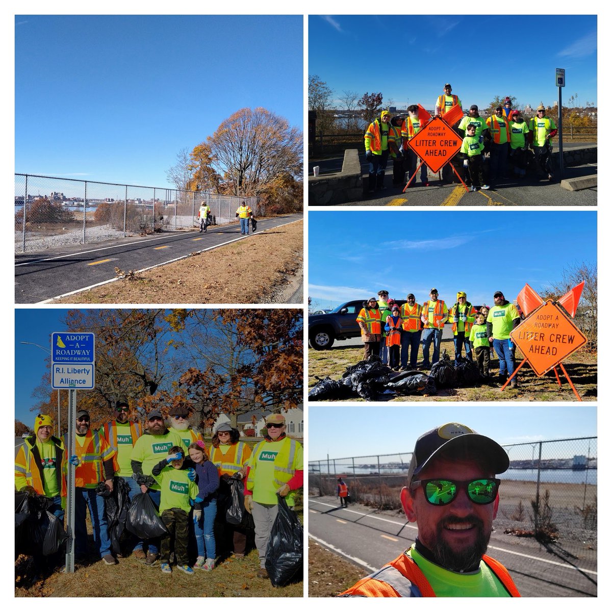 hopewithhunt's tweet photo. @ri_liberty @LPofRI & @Liberty_RI Had a great event today, we took #HumanAction and cleaned up what I have to say is one of the best roads in the state: #MuhRd
We'll be doing more of these events in the future, hope to see you there! #lpri #libertarian https://t.co/7qqMdFMnXW