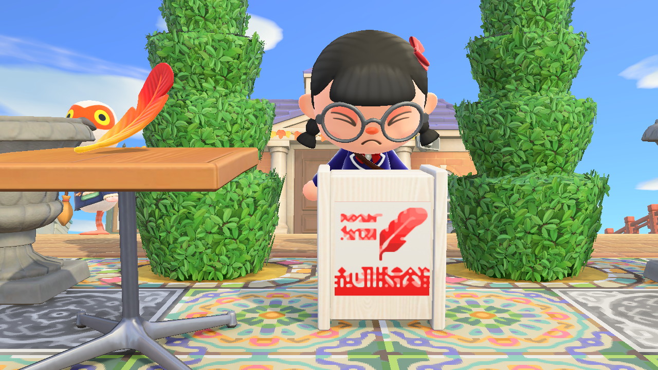 花林ソラ 断頭のアルカンジュ ウェルベルム 言葉の戦争 めっちゃ入れたくなる募金箱ができました 赤い羽根共同募金 マイデザイン どうぶつの森 Animalcrossing Acnh Nintendoswitch T Co Imga9eq6zr Twitter