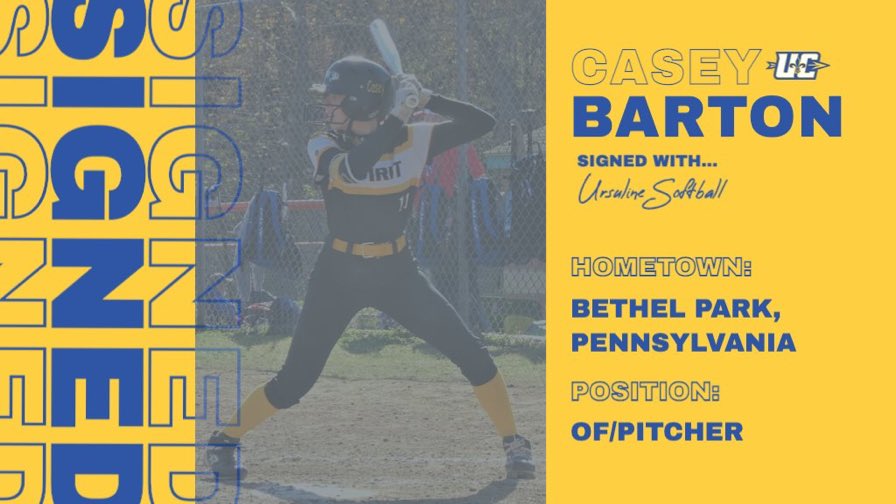 Thank you so much! I can’t wait to see what the future holds! @UCSoftball1