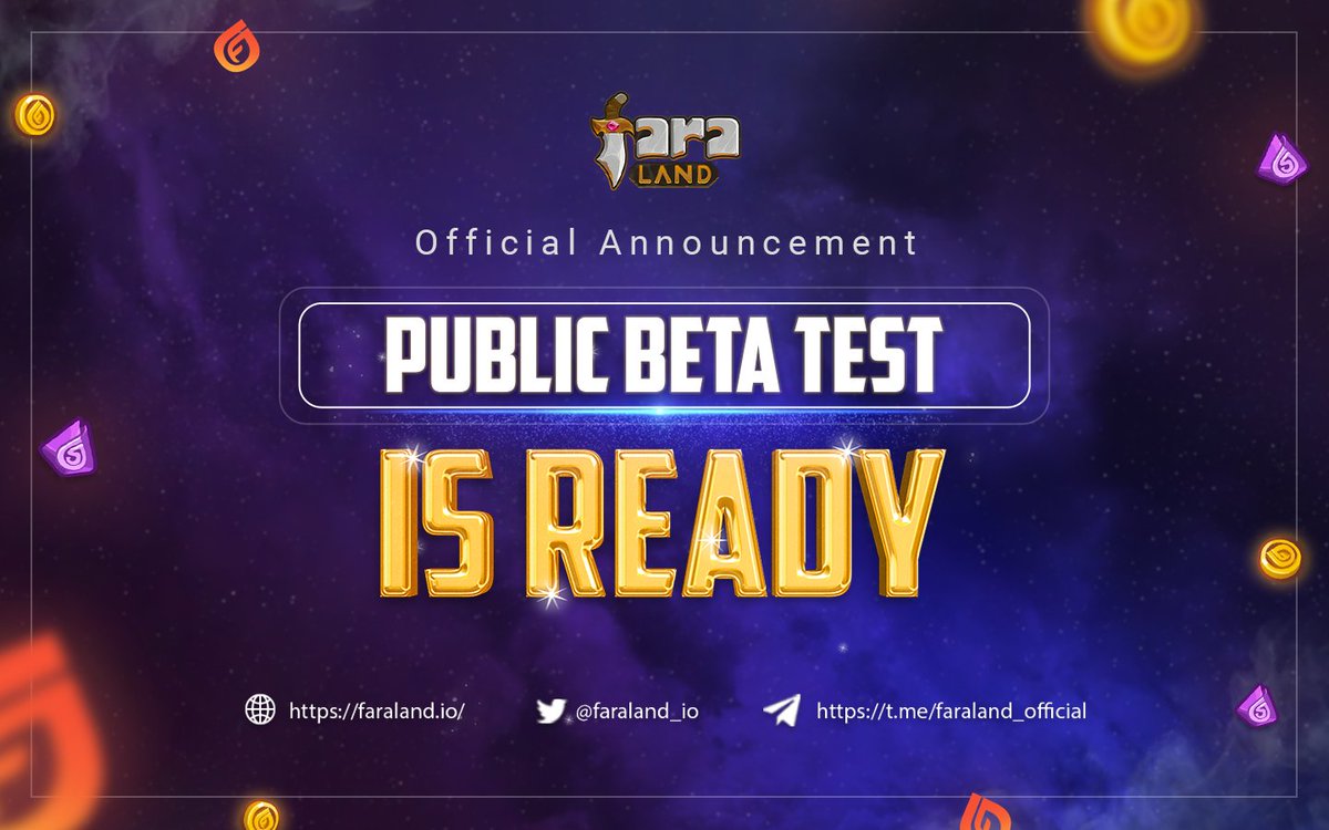 taman_fun's tweet photo. ✨Public Beta Test Version is Ready!! 

🔥To all Faraland champions, join us and experience the gameplay🔥

👉Details in the link: https://t.co/ZAmPoOFrSM 

👉Changelog: https://t.co/lN2gIZPANx 

#Faraland #BetaTest $Fara https://t.co/bvI4sZng4r