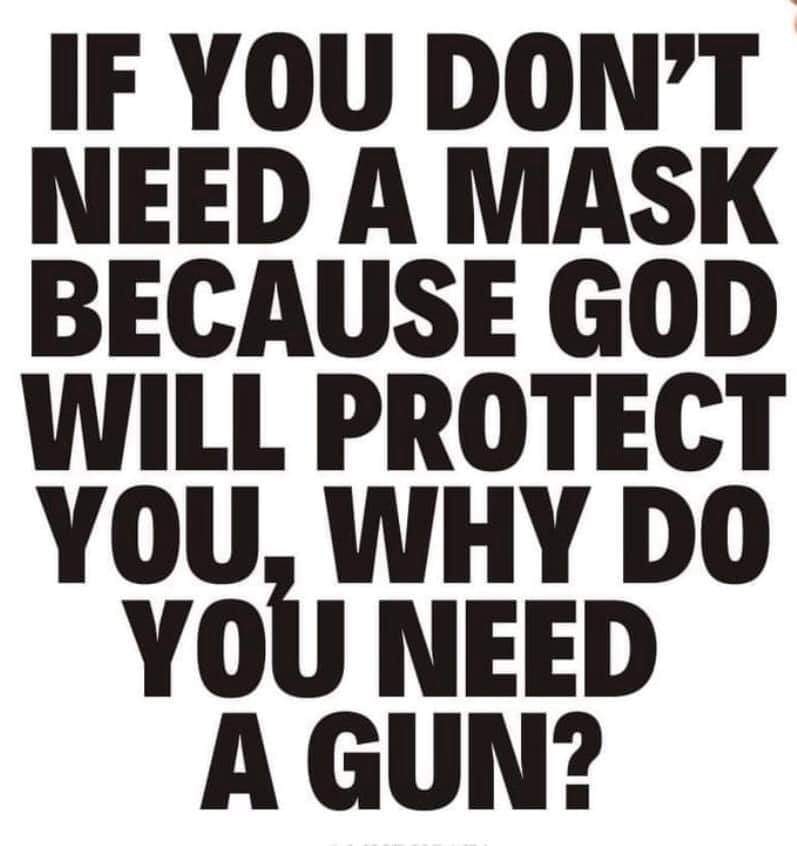 jilevin's tweet image. Really!  Why do you need a gun?