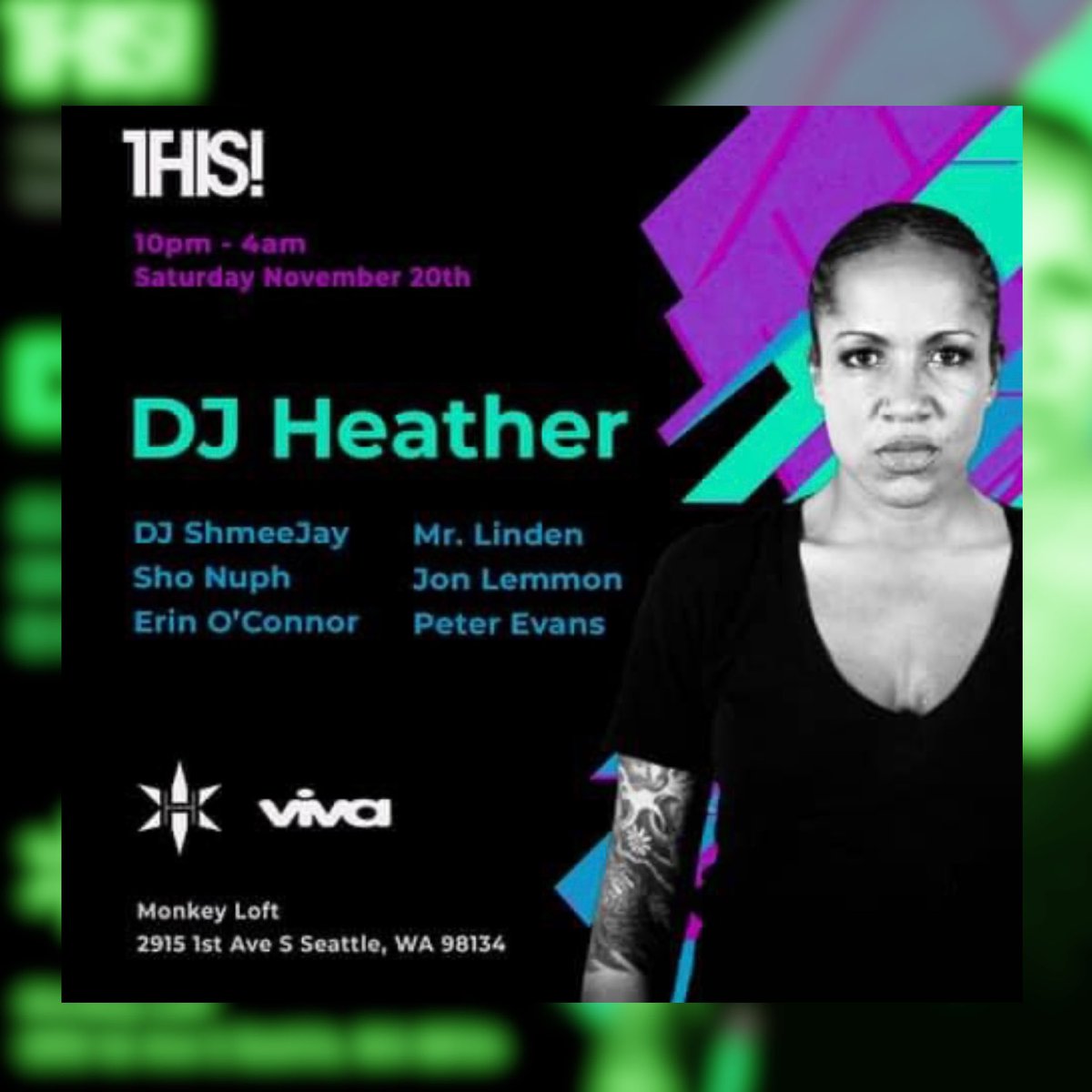 djheather's tweet photo. #Tonight #Seattle #MonkeyLoft 💥@vivarecordings 🪁 https://t.co/oF55sujtb2