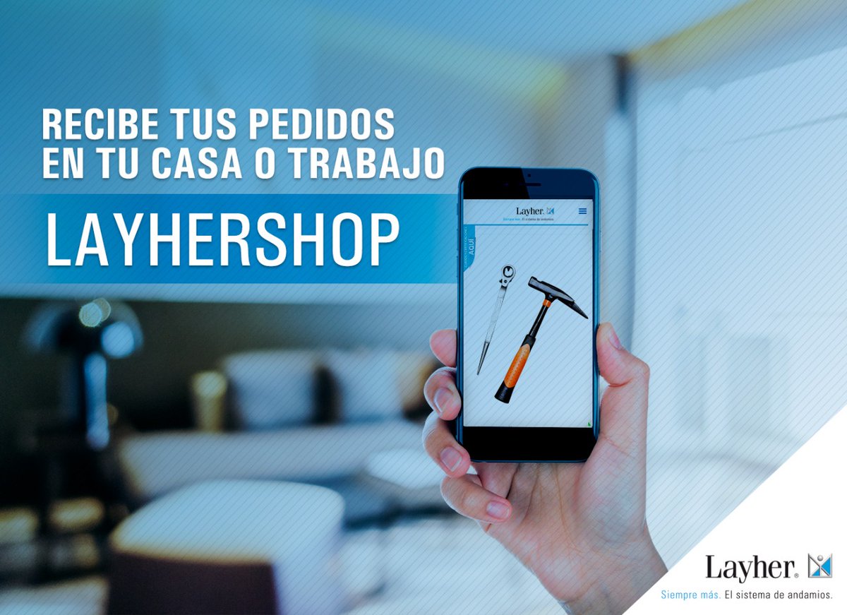 LayherPeru's tweet photo. ¡Recibe nuestros productos desde la comodidad de tu hogar o trabajo comprando en línea! https://t.co/GqTKglWC6R #LayherShop Primera tienda virtual de andamios del Perú 🇵🇪💪🏻
#Innovacion #SiempreMas https://t.co/upgNLK4GJZ