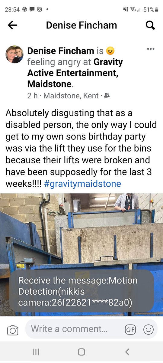 PayNikki's tweet photo. #gravitymaidstone    please see below my friends post and your disgraceful and degrading treatment of her today... https://t.co/k3Sr3A2wAW