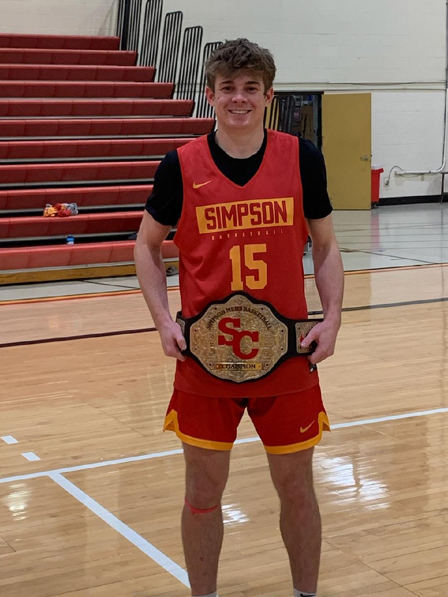 Simpson Men's Basketball tweet media
