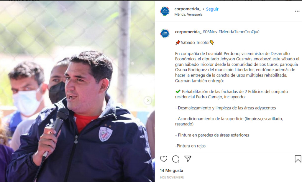 diariodlosandes's tweet photo. #MonitorVE Utilizan espacios deportivos públicos para actos de campaña electoral en #Mérida https://t.co/whzIgvh8Gx https://t.co/Lyl6v1RUkS