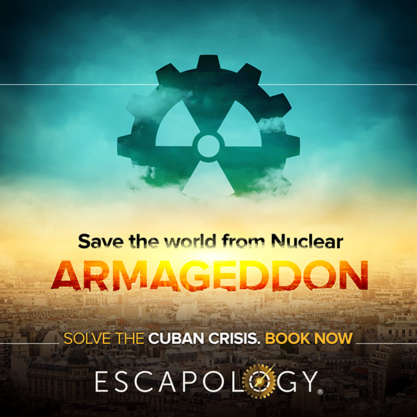 You and your team are the only things standing between a peaceful outcome or all-out nuclear armageddon. So like, no pressure...

Play Cuban Crisis Now: escapology.com/en/montgomery-…