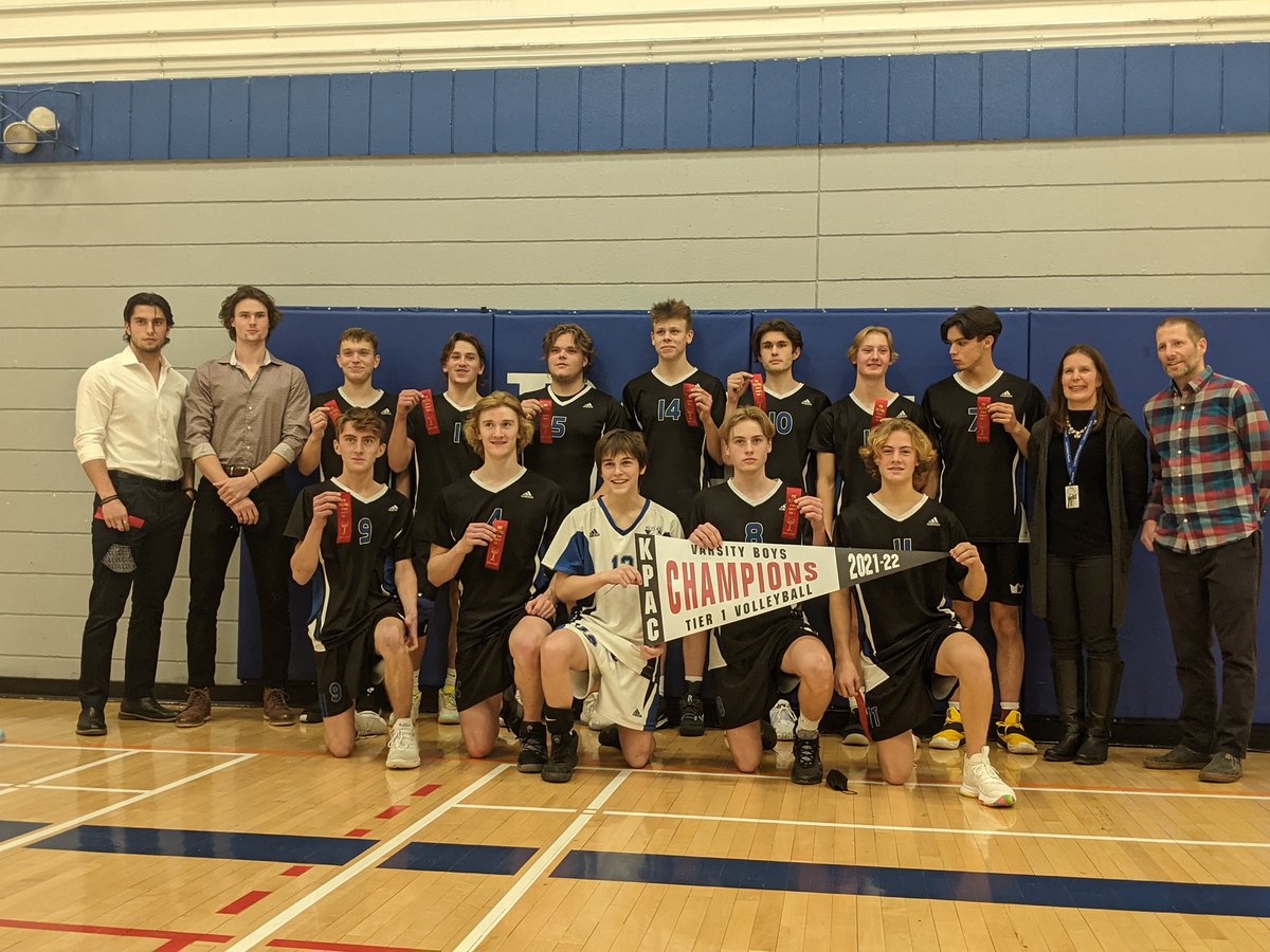 Congrats to the Varsity Boys Volleyball team for bringing home the KPAC Championship last night! #RoyalsPride👑