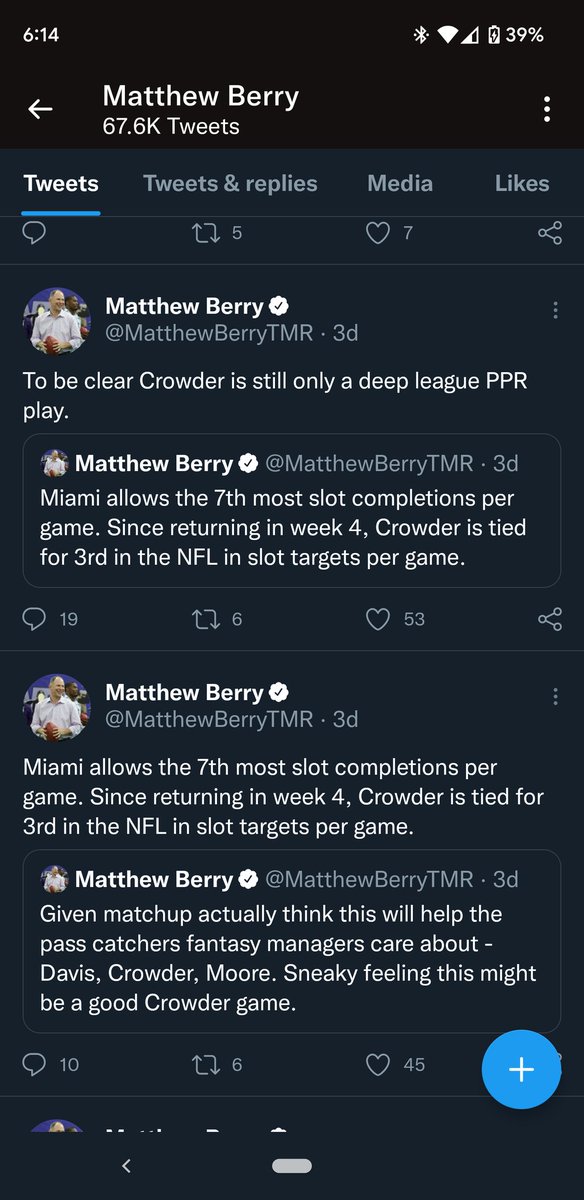 rosscorbett's tweet photo. @bpoke54 @ESPNFantasy https://t.co/i1VjDkRL7C