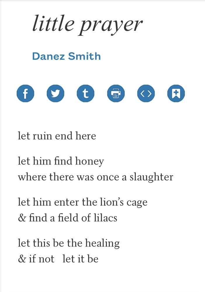 TaraSkurtu's tweet photo. “let ruin end here

let him find honey
where there was once a slaughter”

—@Danez_Smif https://t.co/B7ISvY856C