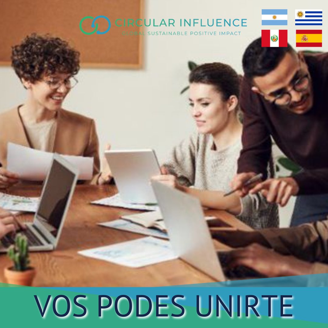 CircularInfluen's tweet photo. Who can join Circular Influence in this action against climate change?
Anyone who wants to learn and get involved in this action.
#CircularInfluence #climatechange #circulareconomy #netzero #systemsthinking #CivilSociety #GreenIdeas #Action #Europe #LatinAmerica https://t.co/PeotdJwv5A