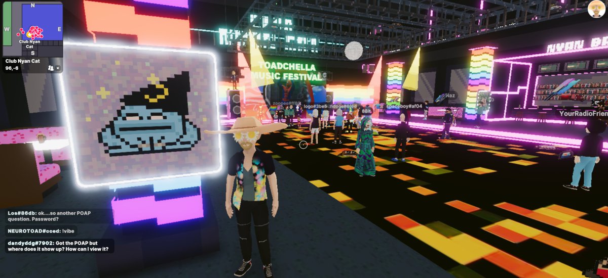 thepencil_eth's tweet photo. !vibe with the @cryptoadzNFT and frenz at #toadchella
https://t.co/YRnsvkFGaC https://t.co/j1USBS1w7R