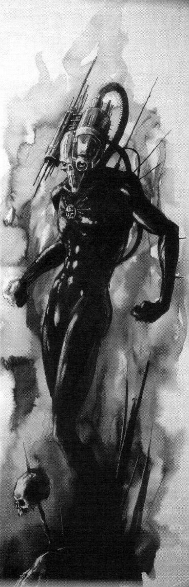 freeukulele's tweet photo. Hey #warmongers, does anybody know who's the artist responsible for this #codex #artwork (3rd Ed.? 4th? 5th?) of a #Culexus Assassin?
#WarhammerCommunity #warhammer #40k #warhammer40k #wh40k https://t.co/G4JX9FkC6h
