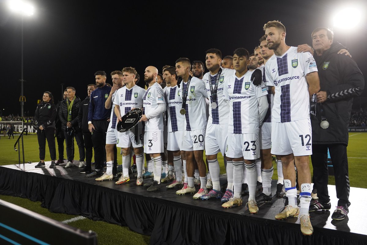 GVLTriumph's tweet photo. Not the hardware we were hoping for, but incredible fight from the guys, and our third trophy in three seasons.
#ForThe864 https://t.co/ysTiNP2CPG
