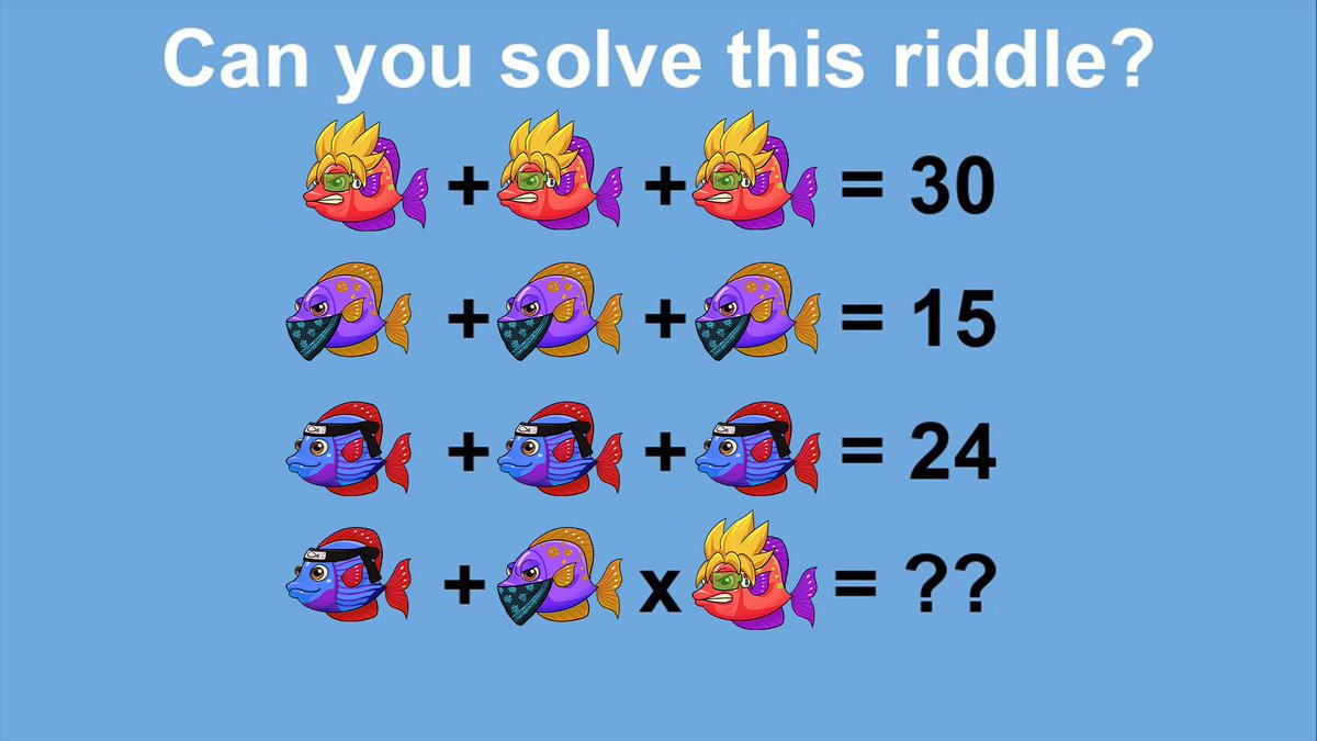 MetaFishCrew's tweet image. This equation is really hard...