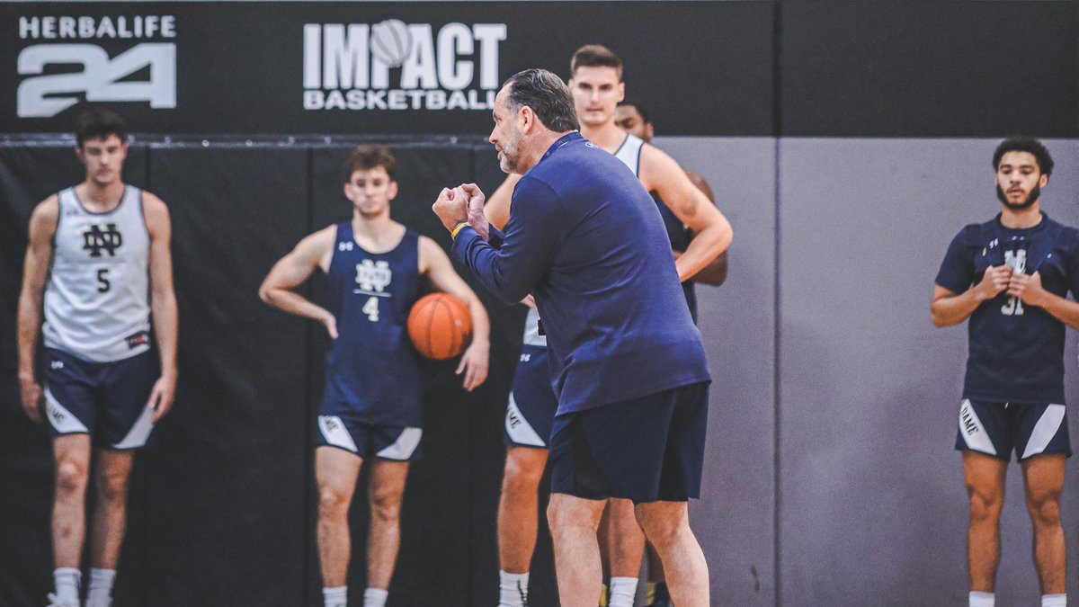 Notre Dame Men's Basketball tweet media