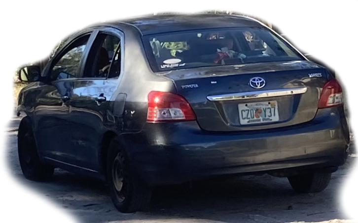 vern_gilbert's tweet photo. #sarahsouthard Missing from #Jacksonville Attempt to locate Sarah's vehicle. Gray 4 door Toyota Yaris, front end damage with the entire grill missing. Fl plate CZQY37 as seen 11/16/21. If you see this car please note the location and call (904) 630-0500 asap. https://t.co/wTXiMXr2gI